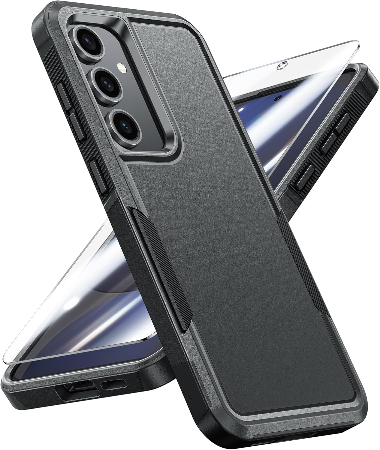 Samsung Galaxy S25 Heavy Duty Dual Layer Protective Case - Shockproof & Scratch Resistant Cover for Everyday Use, Travel & Outdoor Activities