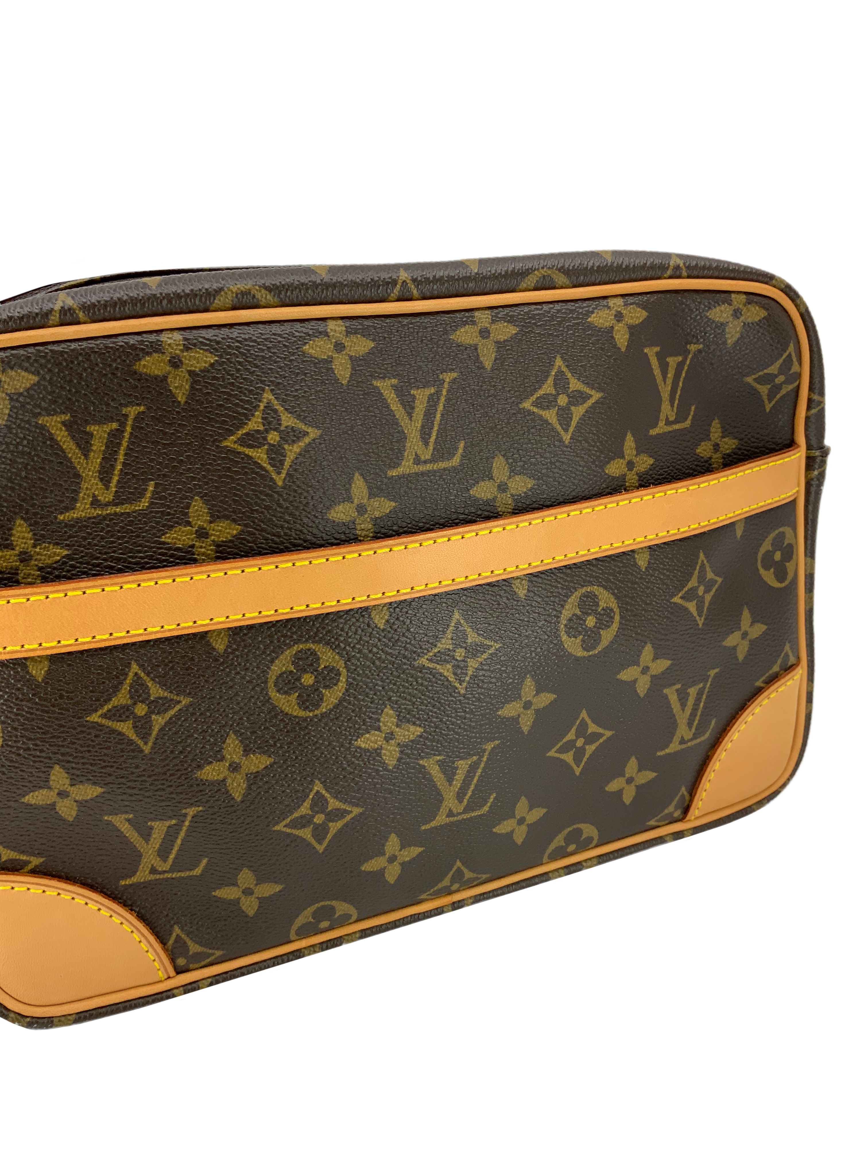 Authentic Louis Vuitton Monogram Canvas Trocadero 27 Crossbody Bag - Luxury Handbag for Women, Perfect for Work, Travel & Everyday Use
