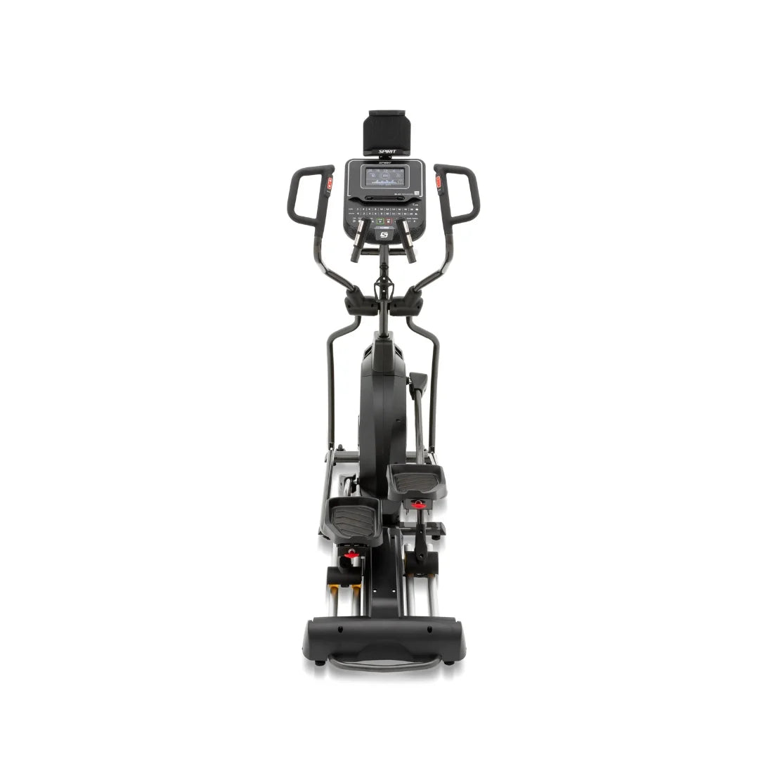 Spirit XE395V2 Elliptical Machine - Low Impact Cardio Trainer for Home Gym - Perfect for Small Spaces & Full Body Workouts