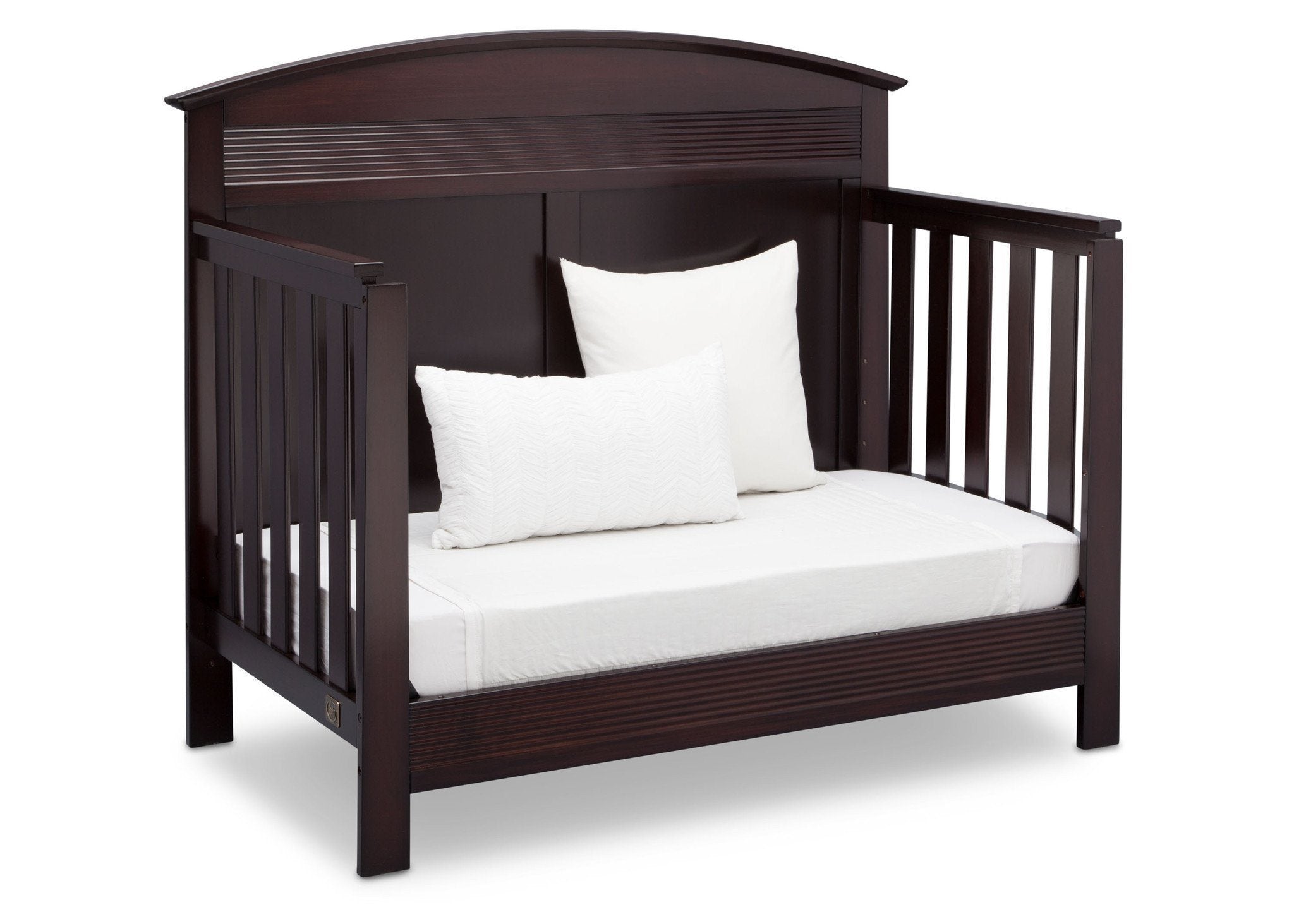 Ashland 4-in-1 Convertible Baby Crib - Converts to Toddler Bed, Daybed & Full Size Bed | Safe & Stylish Nursery Furniture for Newborns to Teens | Perfect for Small Spaces & Growing Families