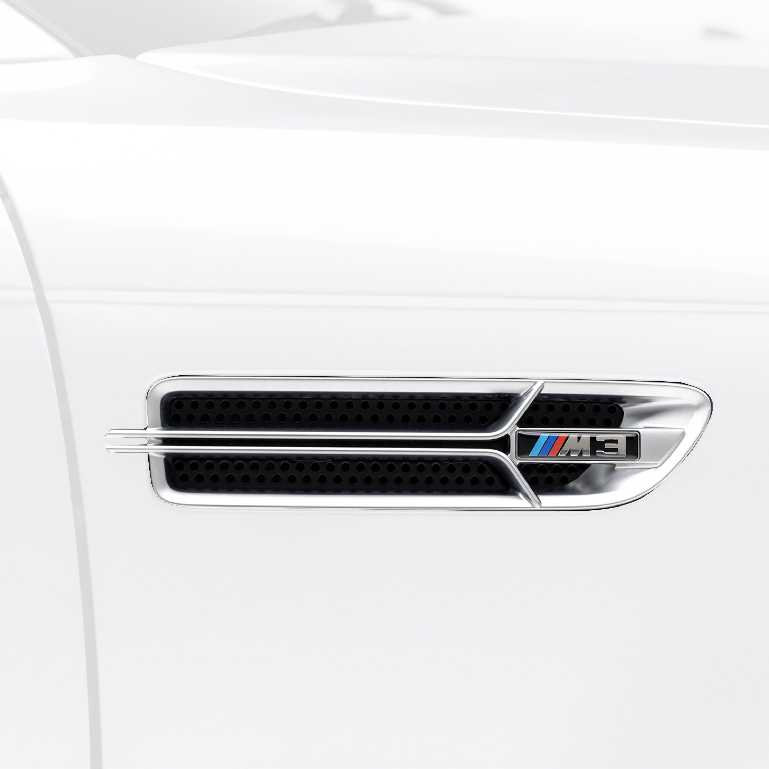 V20 Aero Limited Side Grilles - Nickel Plated V Style™️ for Car Customization & Performance Upgrade | Enhance Your Vehicle's Look & Airflow