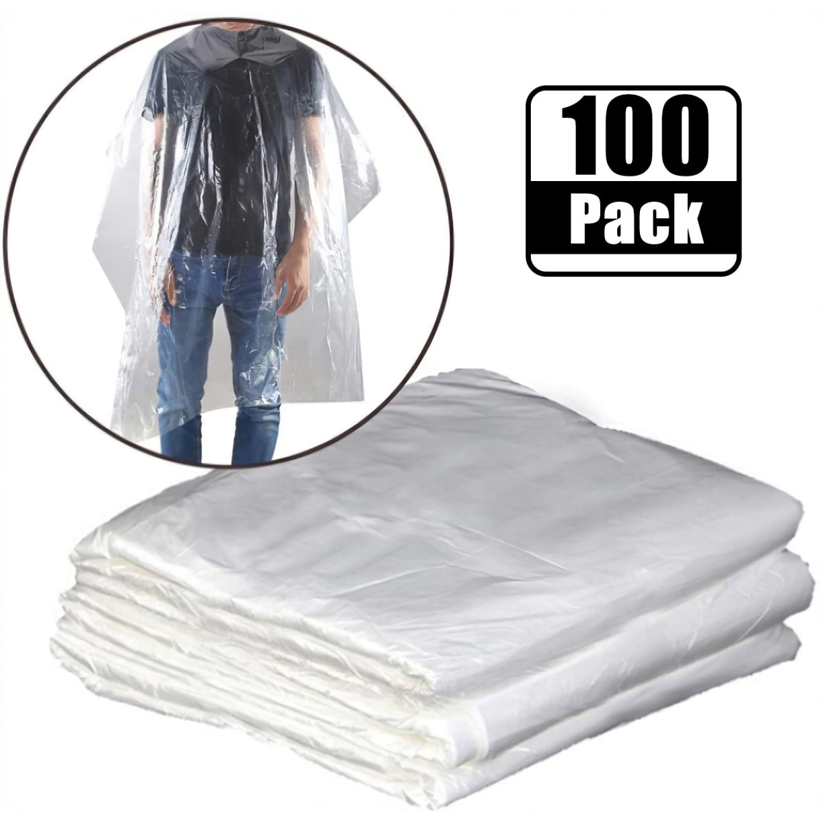 Disposable Aprons for Cooking, Cleaning & Painting - Waterproof & Durable Protective Aprons for Kitchen, Workshop & DIY Projects