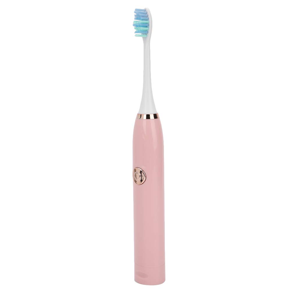Electric Sonic Toothbrush Replacement Heads - Soft Bristles, 4 Pack (Pink) - Compatible with Most Sonic Toothbrushes for Gentle Deep Cleaning at Home & Travel