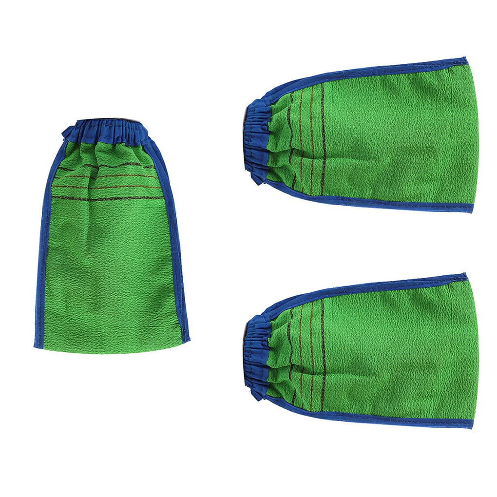 Exfoliating Bath Scrub Gloves for Shower & Spa - Soft Exfoliation & Deep Cleaning - Perfect for Home, Hotel & Salon Use