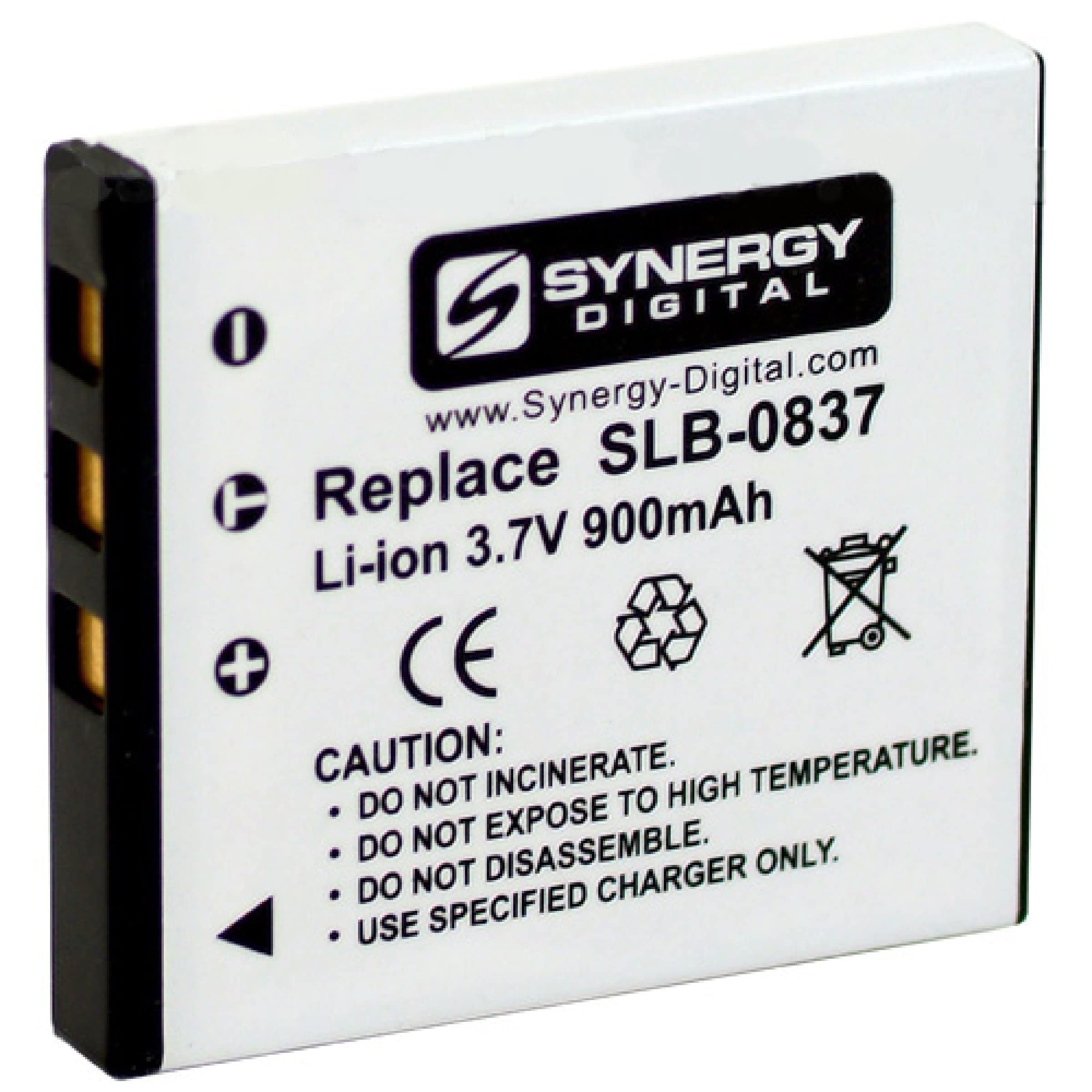 Synergy Digital Camera Accessory Kit for Samsung i70 - Includes SDSLB0837 Replacement Battery & SDM-1504 Charger - Perfect for Travel Photography, Vlogging & Everyday Shooting
