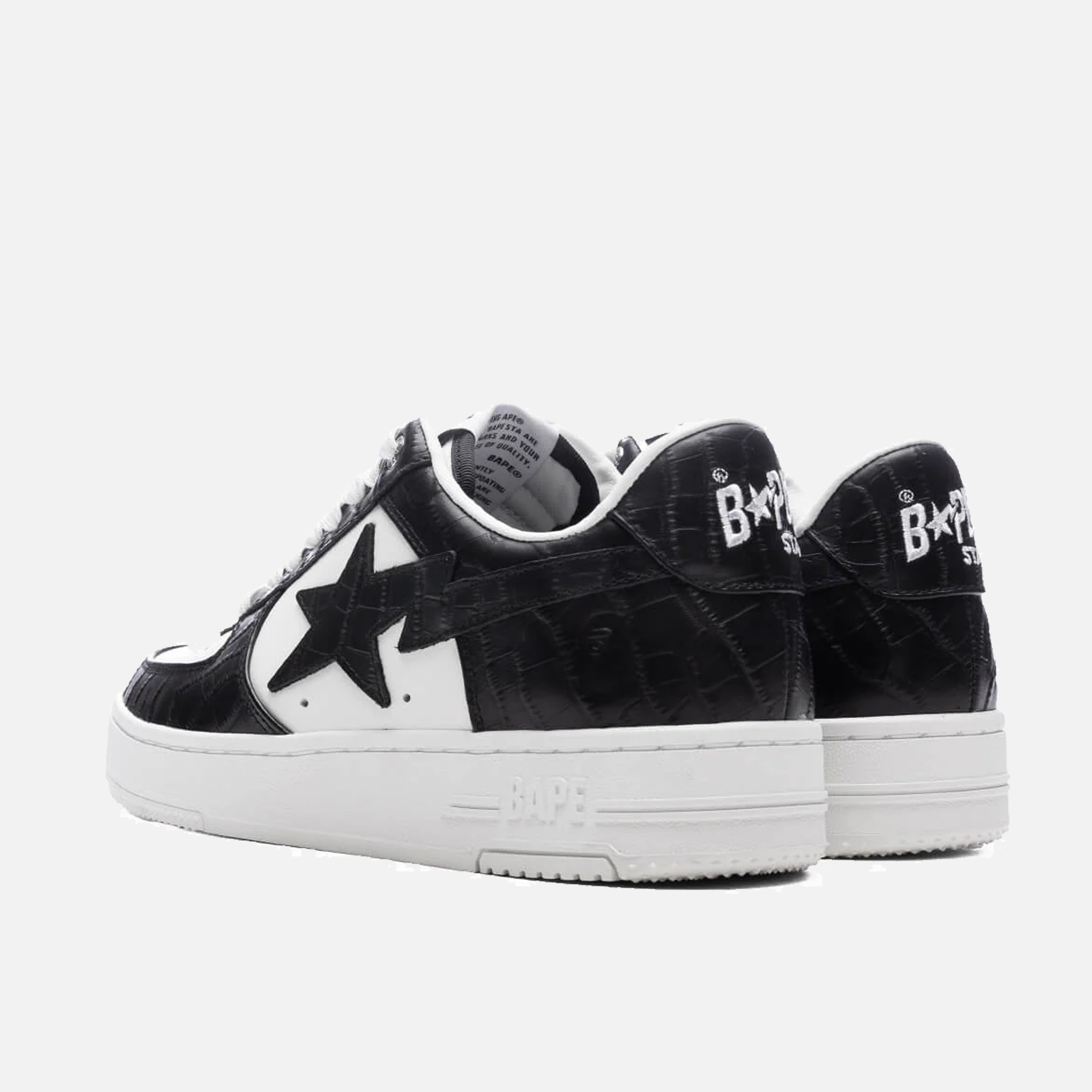 BAPE STA #3 Sneakers - Black Men's & Women's Casual Shoes for Streetwear Fashion & Urban Lifestyle