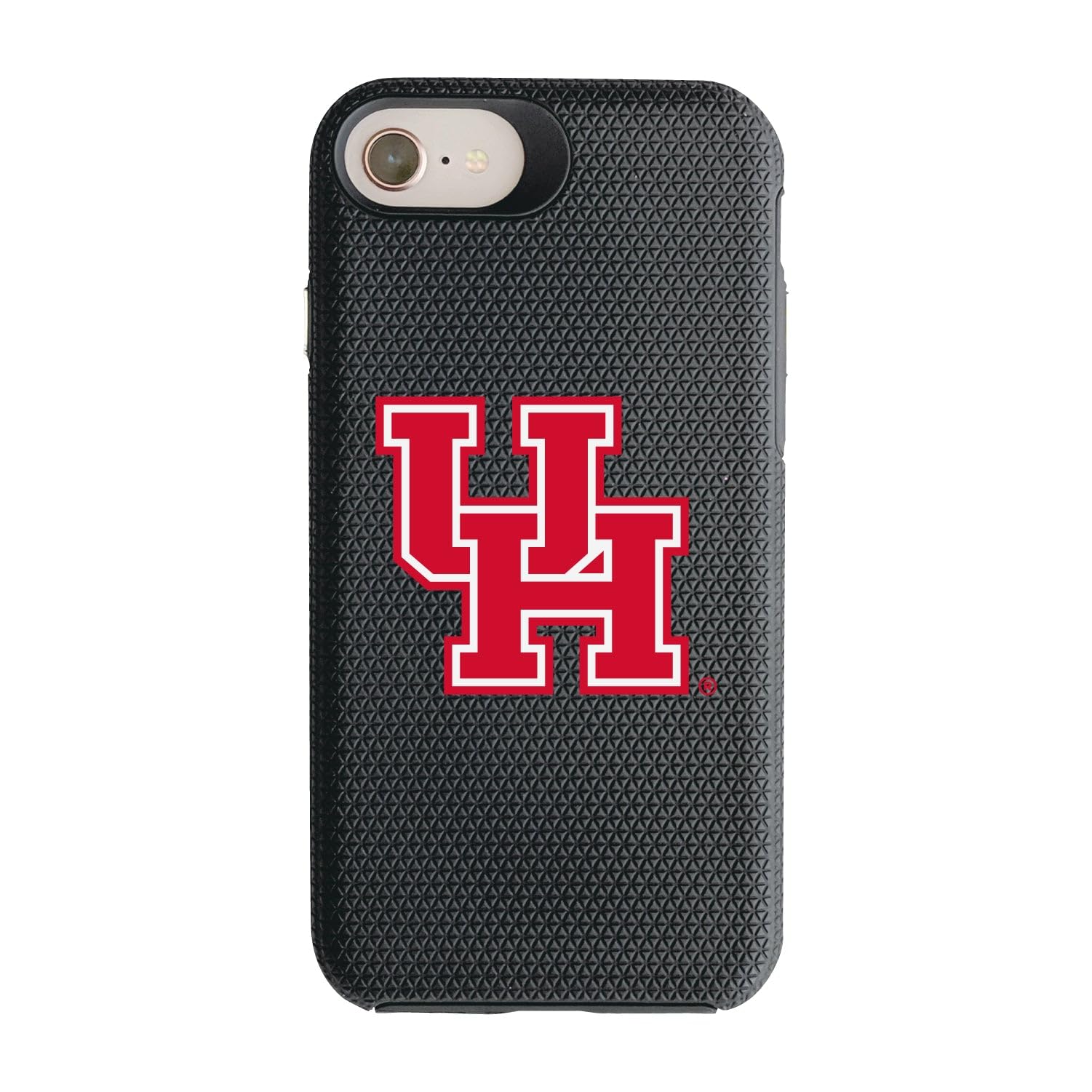 OTM Essentials Rugged Phone Case for iPhone 13 Pro - Shockproof Protective Cover with Hard Shell - University of Houston Cougars Design - Perfect for Campus Life, Outdoor Activities & Daily Protection