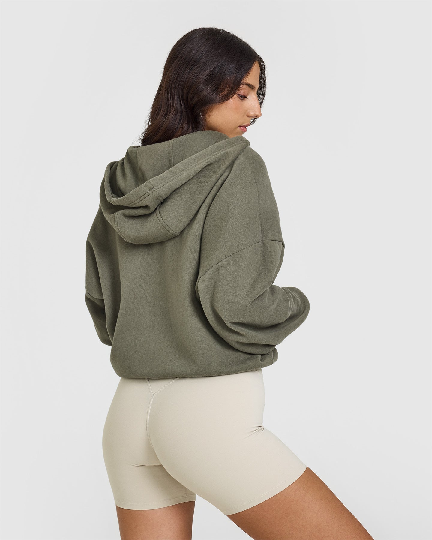Mid Weight Zip Through Hoodie for Men & Women - Alpine Green | Comfortable Fleece-Lined Pullover for Outdoor Activities, Gym & Casual Wear