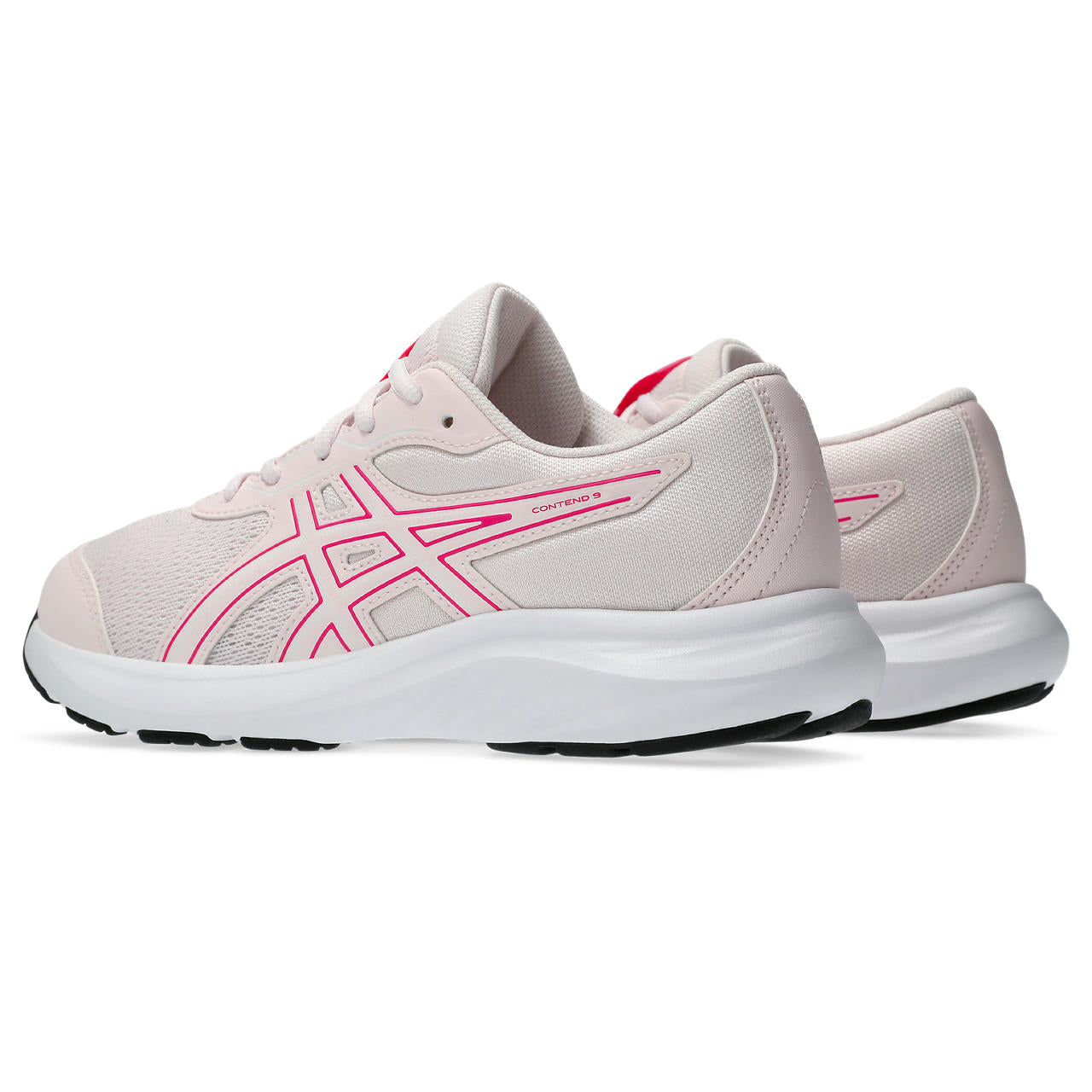 ASICS Contend 9 Running Shoes for Girls - Lightweight Athletic Sneakers for Kids' Sports & School Activities | Perfect for Track, Gym Class & Everyday Wear