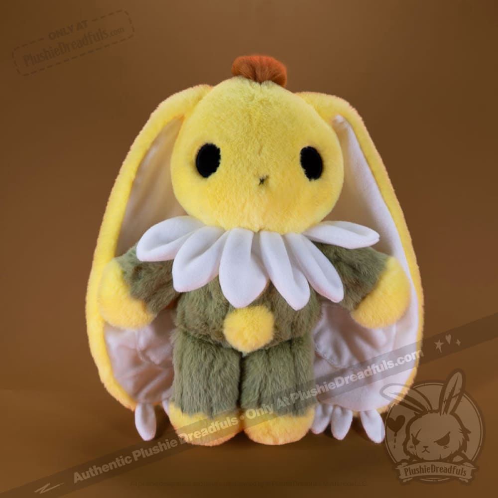 Plushie Dreadfuls Daisy Rabbit Stuffed Animal Toy - Soft Cute Bunny Plush for Kids, Gift, Nursery Decor & Anxiety Relief