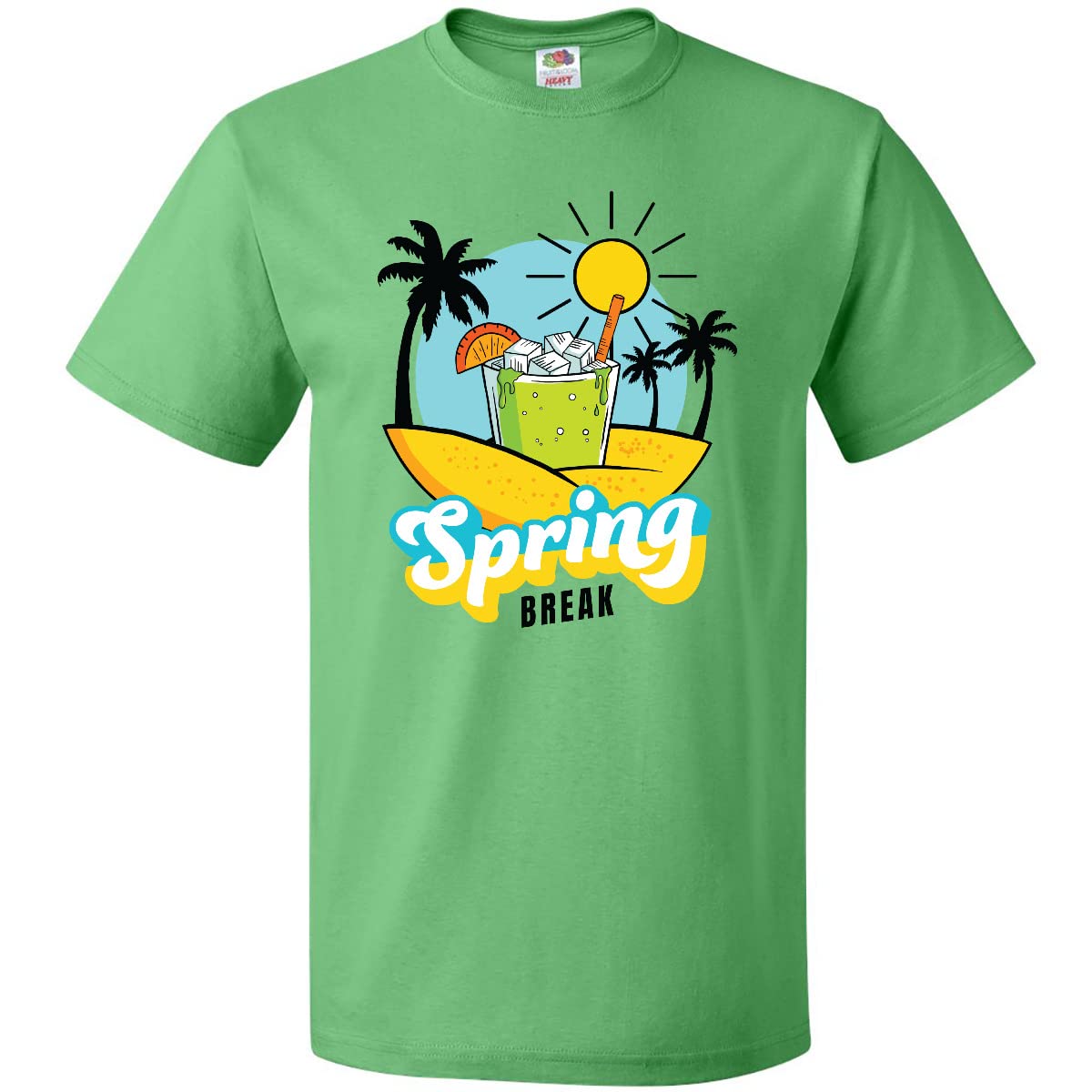 Inktastic Spring Break Vacation & Sunshine Beach T-Shirt for Adults - Perfect for Summer Travel, Beach Parties & Casual Outings