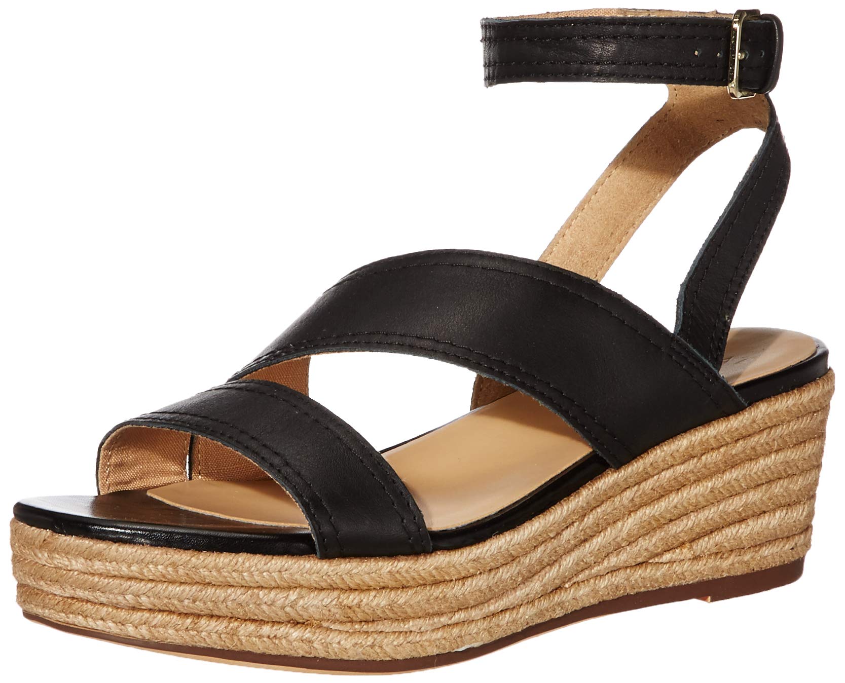 Naturalizer Women's Ursa Wedge Sandals - Comfortable Casual Summer Shoes for Walking, Beach & Outdoor Activities