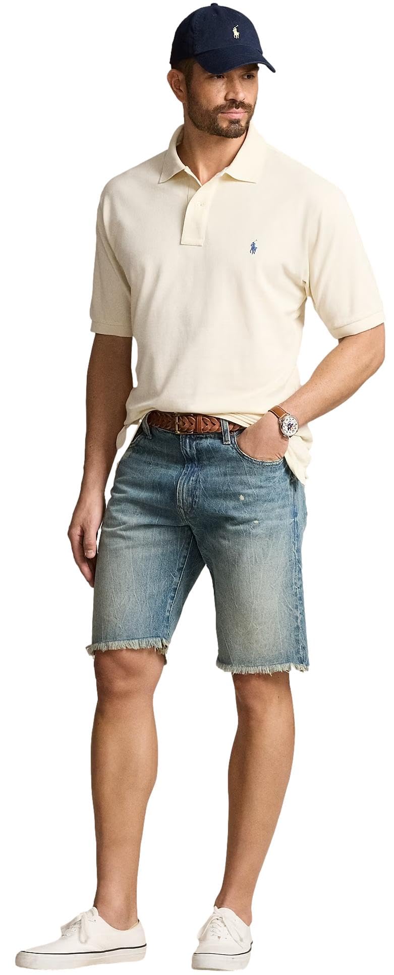 POLO RALPH LAUREN Men's Big & Tall Short Sleeve Iconic Mesh Polo Shirt - Breathable Casual Summer Shirt for Golf, Office & Outdoor Activities
