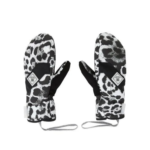 DC Snow Franchise Mittens - Animal Print Gloves for Winter Sports & Outdoor Activities - Skiing, Snowboarding & Cold Weather Protection