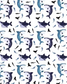 Blue and Grey Shark Gift for Shark Lovers2