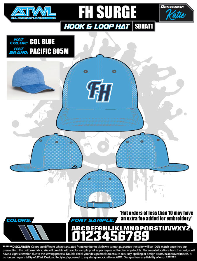 Fishhawk Fall League Baseball Caps - Adjustable Snapback Hats for Men & Women - Perfect for Outdoor Sports, Casual Wear, and Team Fan Gear