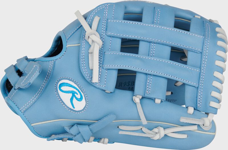 Rawlings R9 Fastpitch Softball Glove for Women & Girls - 12 Inch Youth/Adult Size - Premium Leather for Enhanced Grip & Durability - Ideal for Fastpitch Games, Practice & Training Sessions