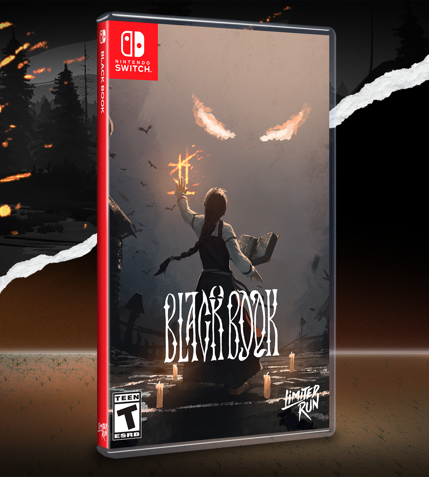 Black Book - Nintendo Switch Limited Run Edition #192 | Collector's Game for Horror & Adventure Fans | Perfect for Halloween Gaming Nights