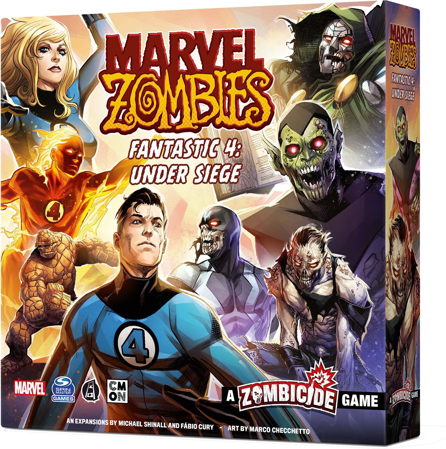 Marvel Zombies: Fantastic 4 Under Siege - Graphic Novel | Superhero Horror Comic Book for Adults | Perfect for Collectors & Marvel Fans