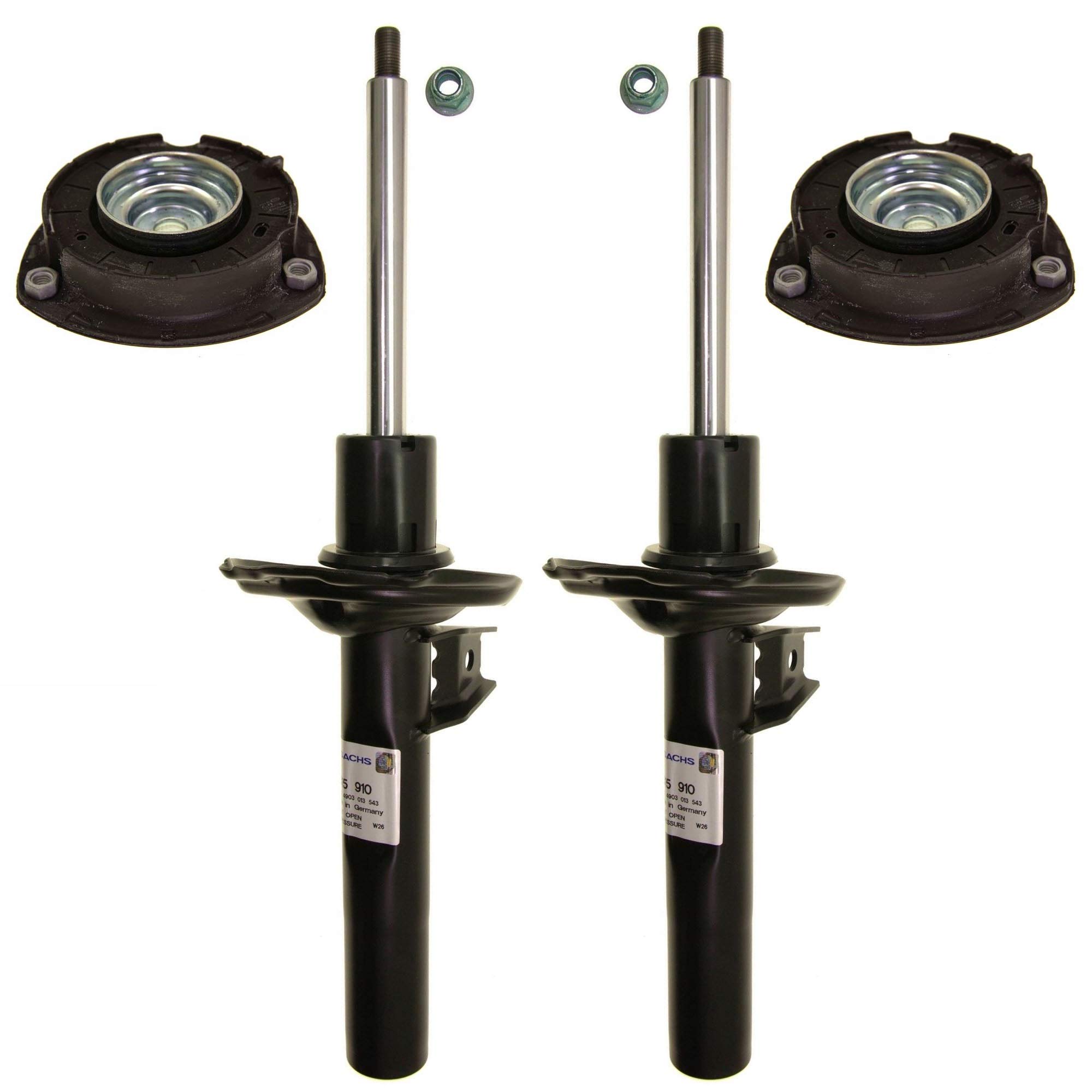 Sachs Front Struts and Mounts Kit for Audi A3 Quattro & VW e-Golf Golf SportWagen - Premium Suspension Upgrade for Smooth Ride & Enhanced Handling - Perfect for City Commuting & Highway Driving