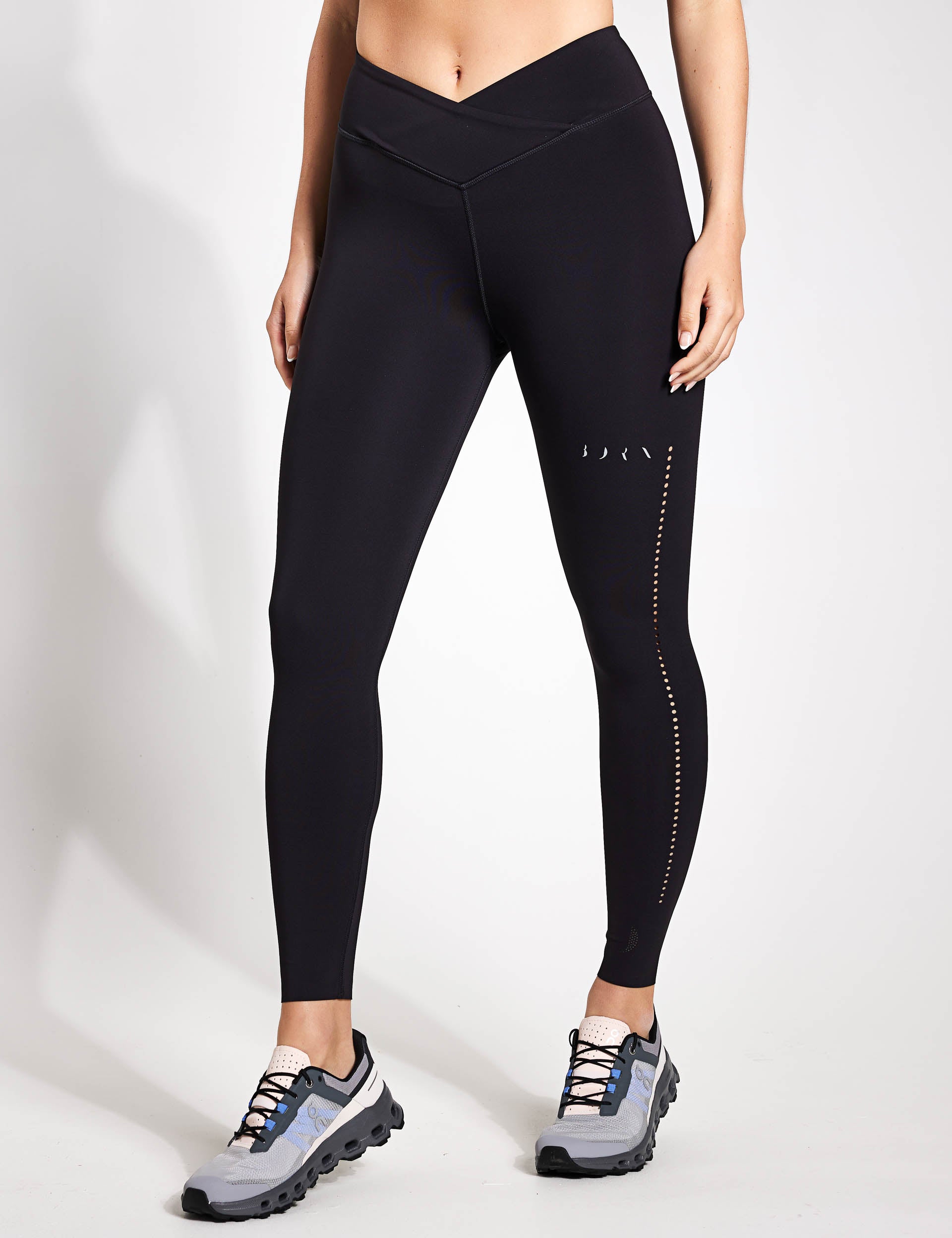 Premium High-Waisted Yoga Leggings for Women - Nara Legging in Black - Perfect for Workouts, Running, Gym & Lounge Wear
