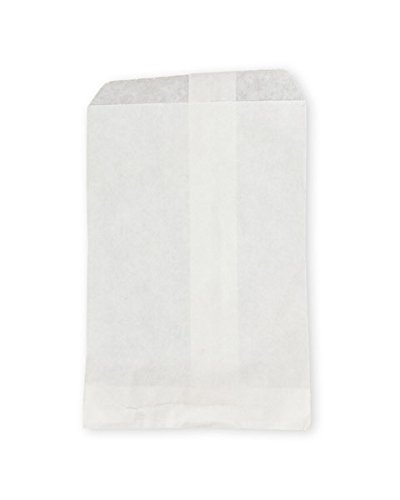 100-Pack White 6x4 Inch Jewelry Gift Bags - Perfect for Wedding Favors, Party Gifts & Jewelry Packaging