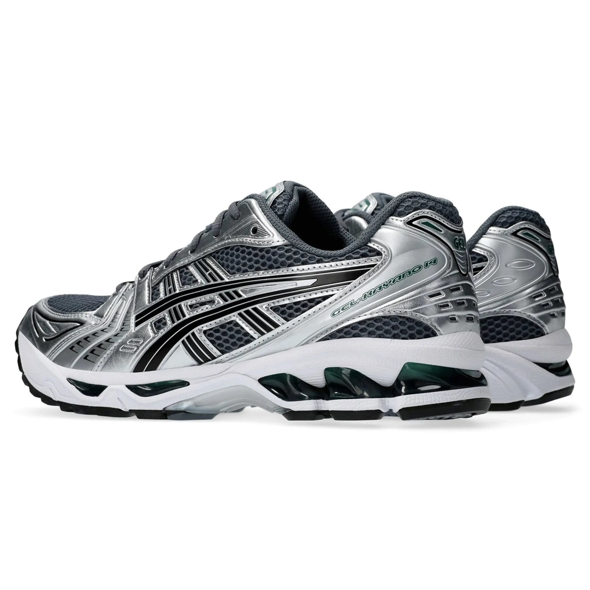 ASICS Gel Kayano 14 Running Shoes for Men - Metropolis Jasper Green Color - Lightweight Cushioned Sneakers for Jogging, Gym Workouts & Daily Wear
