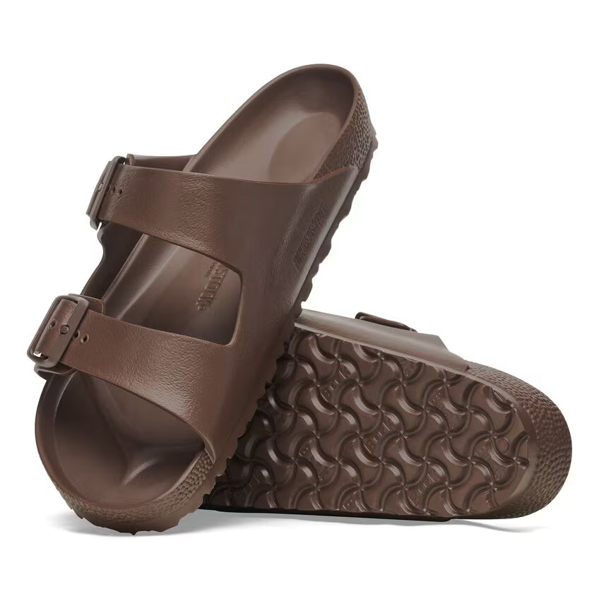 Arizona EVA Comfortable Sandals for Women & Men - Lightweight Roast Brown Beach Flip Flops - Perfect for Pool, Beach, Vacation & Summer Outdoor Activities