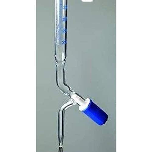 LabHouse 25ml Borosilicate Glass Burette - High Precision Chemistry Lab Equipment for Titration Experiments & Scientific Measurements