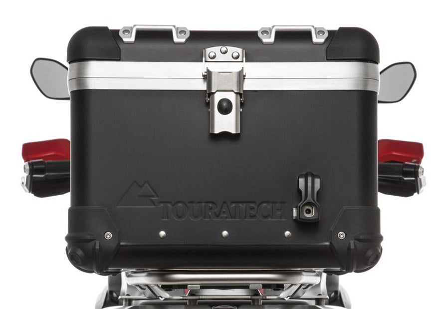 Touratech Zega Pro 38L Topcase Kit for BMW R1250GS, R1200GS (2013+), R1200GS Adventure WC (2014+) - Durable Motorcycle Luggage for Adventure Touring & Commuting