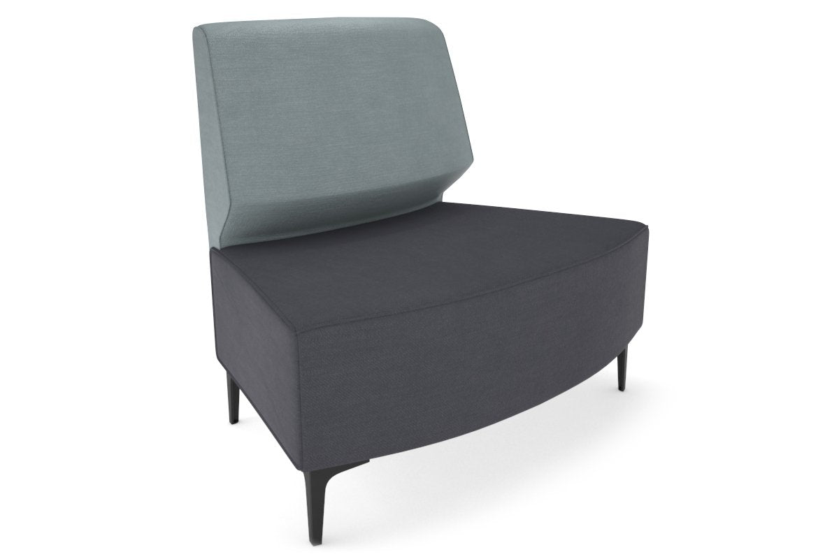 Mondo Round Small Back Lounge Chair - Modern Accent Seating for Living Room, Bedroom, or Office - Perfect for Relaxing and Reading