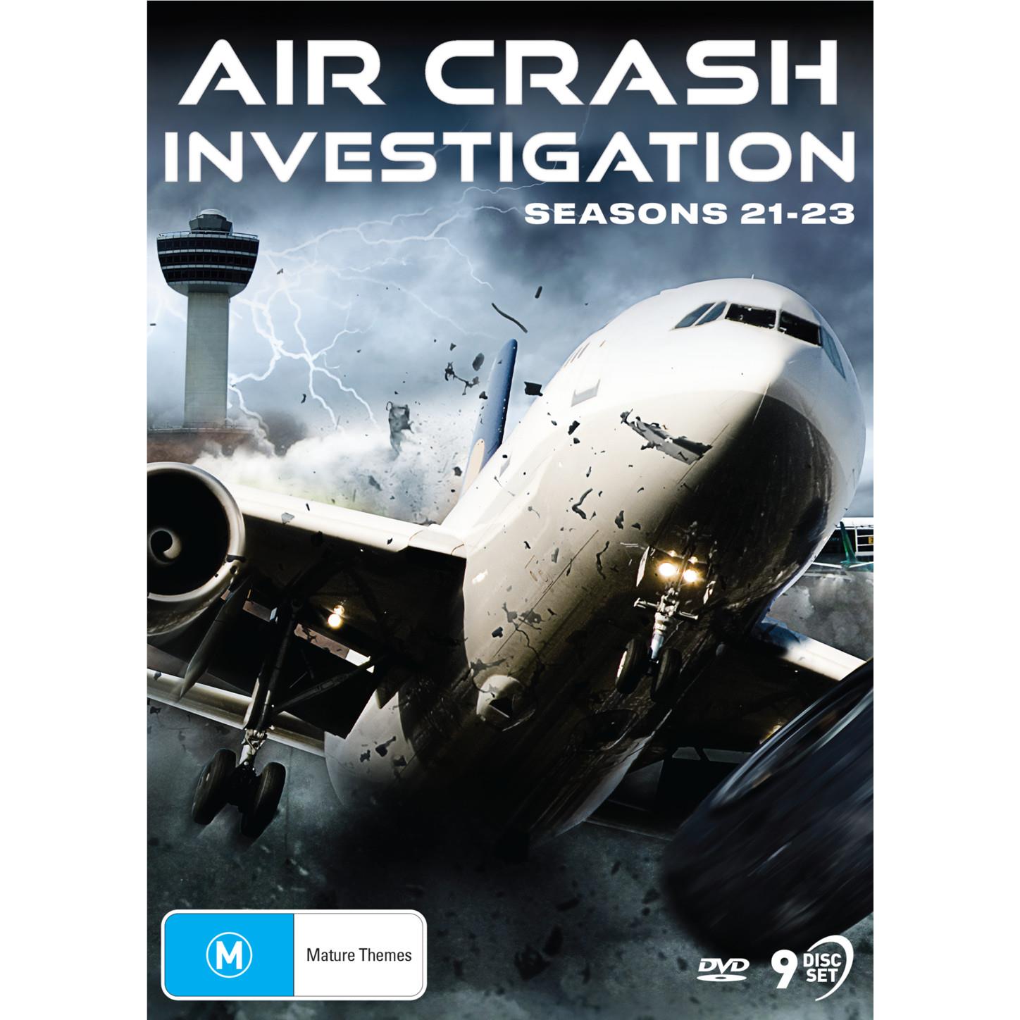 Air Crash Investigations Seasons 21 & 23 - Aviation Disaster Documentary Series | Perfect for Aviation Enthusiasts & Safety Professionals