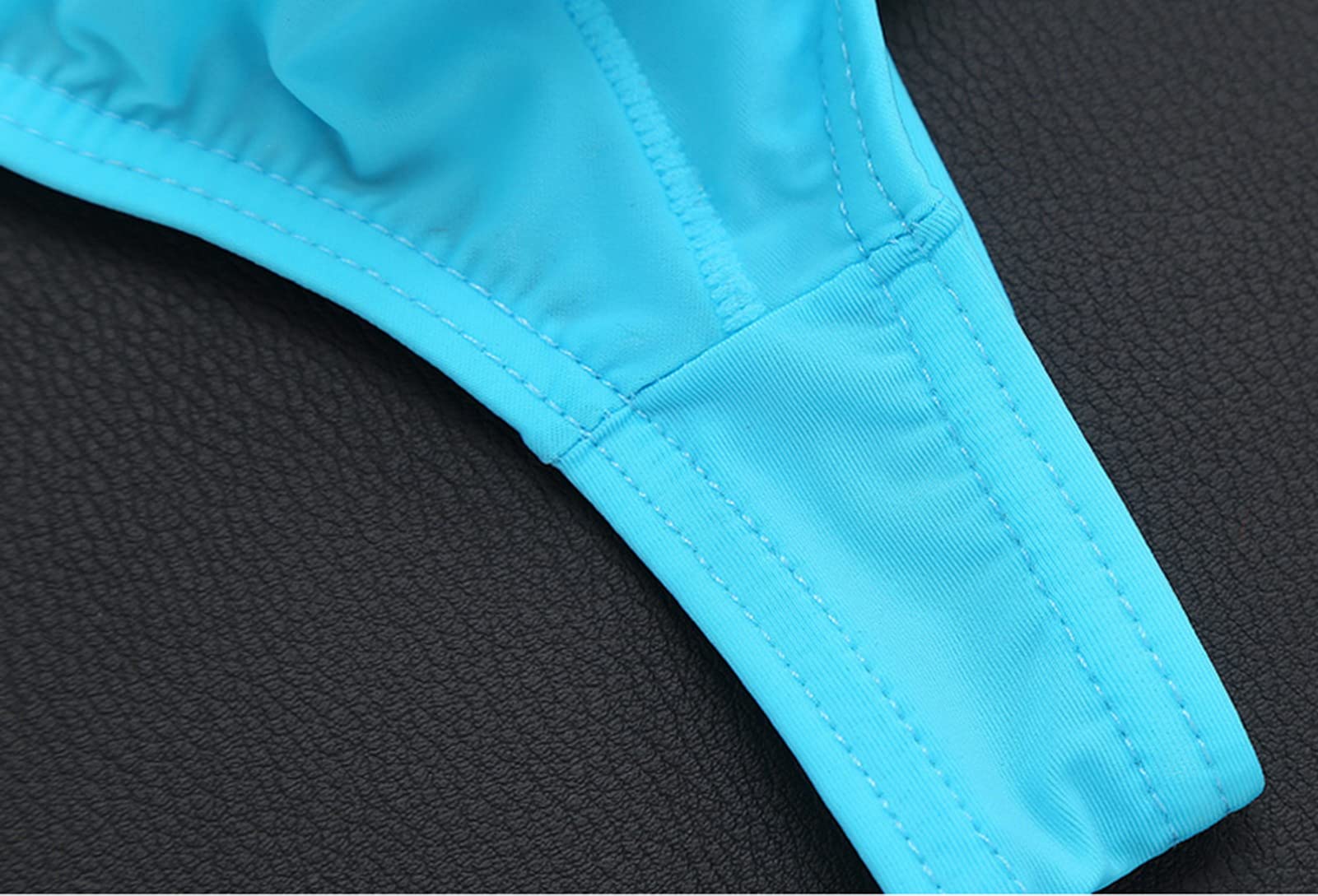 Faringoto Men's Transparent Thongs & G-Strings - Smooth Ice Silk Underwear for Men - Low-Rise T-Back Panties - Comfortable & Breathable for Daily Wear, Sleepwear & Sensual Occasions