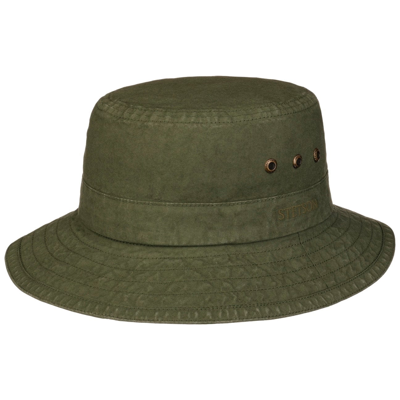 Stylish Stetson Reston Bucket Hat for Men & Women - UV Protection Summer Outdoor Hat for Beach, Hiking, and Travel