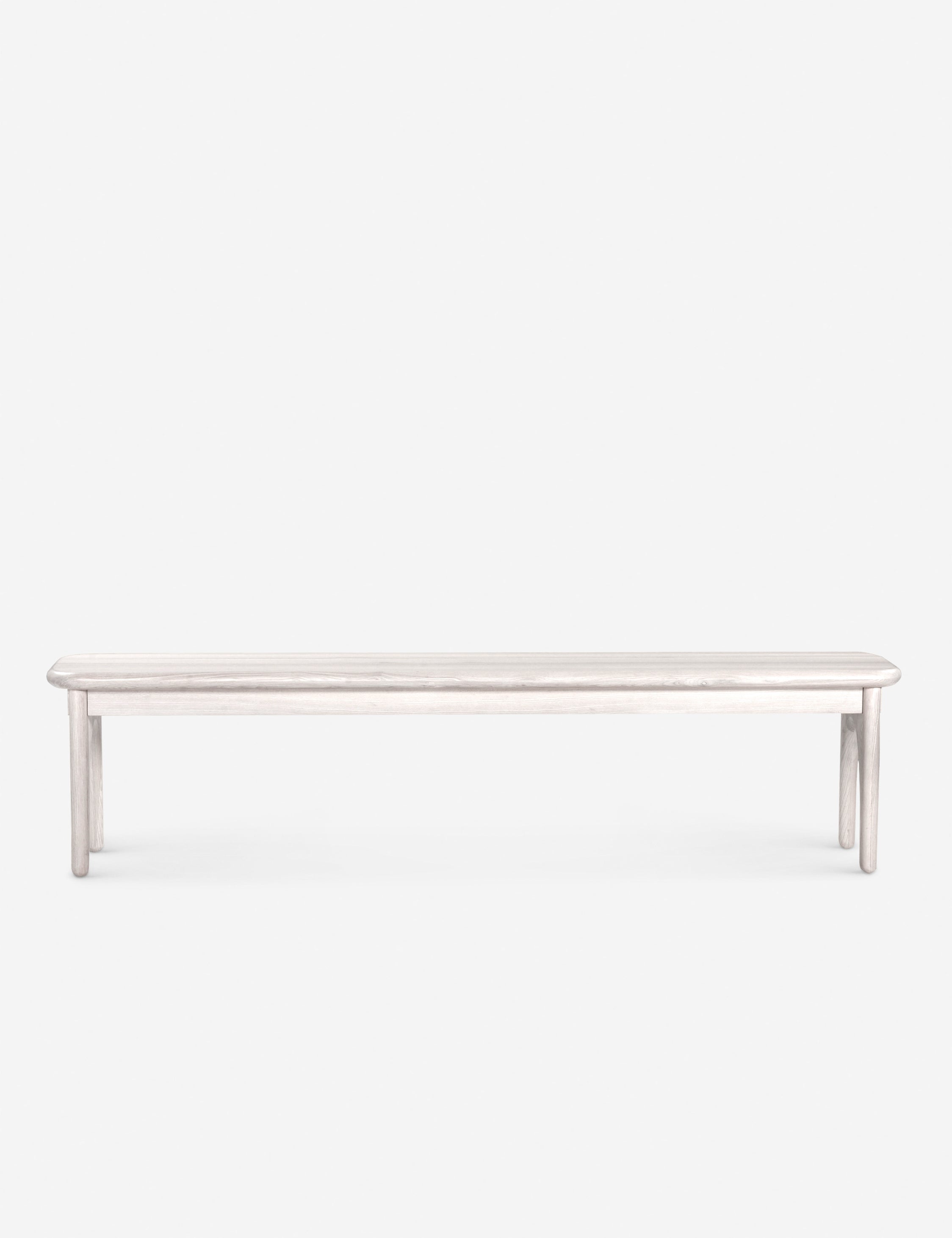 Ashford Dining Bench - Solid Wood Kitchen Bench with Cushion, Modern Farmhouse Style for Dining Room, Kitchen Island & Breakfast Nook - Perfect for Family Gatherings & Entertaining Guests