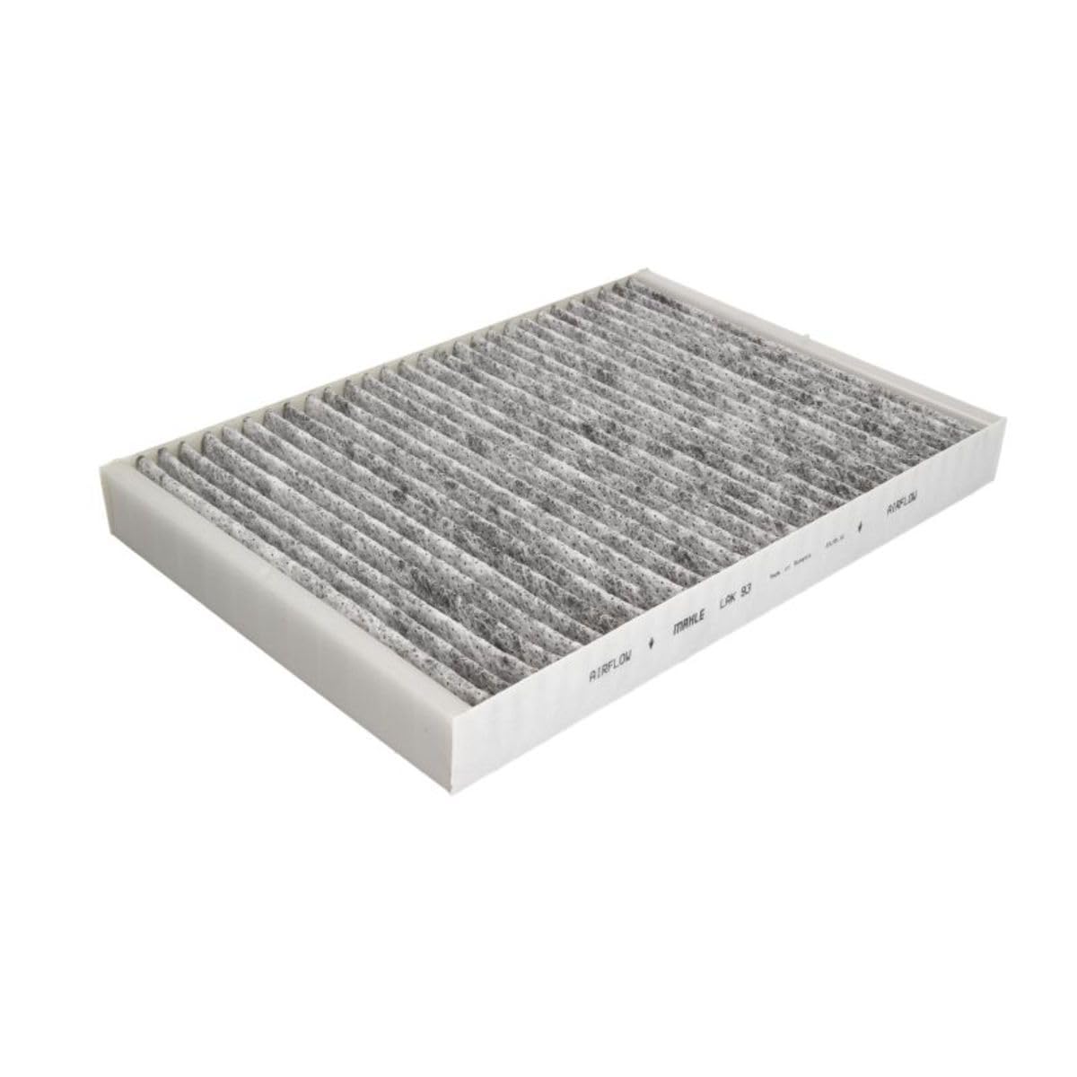 MAHLE LAK 93 Premium Cabin Air Filter for Cars & Trucks - Improves Air Quality, Reduces Allergens & Odors - Perfect for Driving in Polluted Areas or Allergy Season