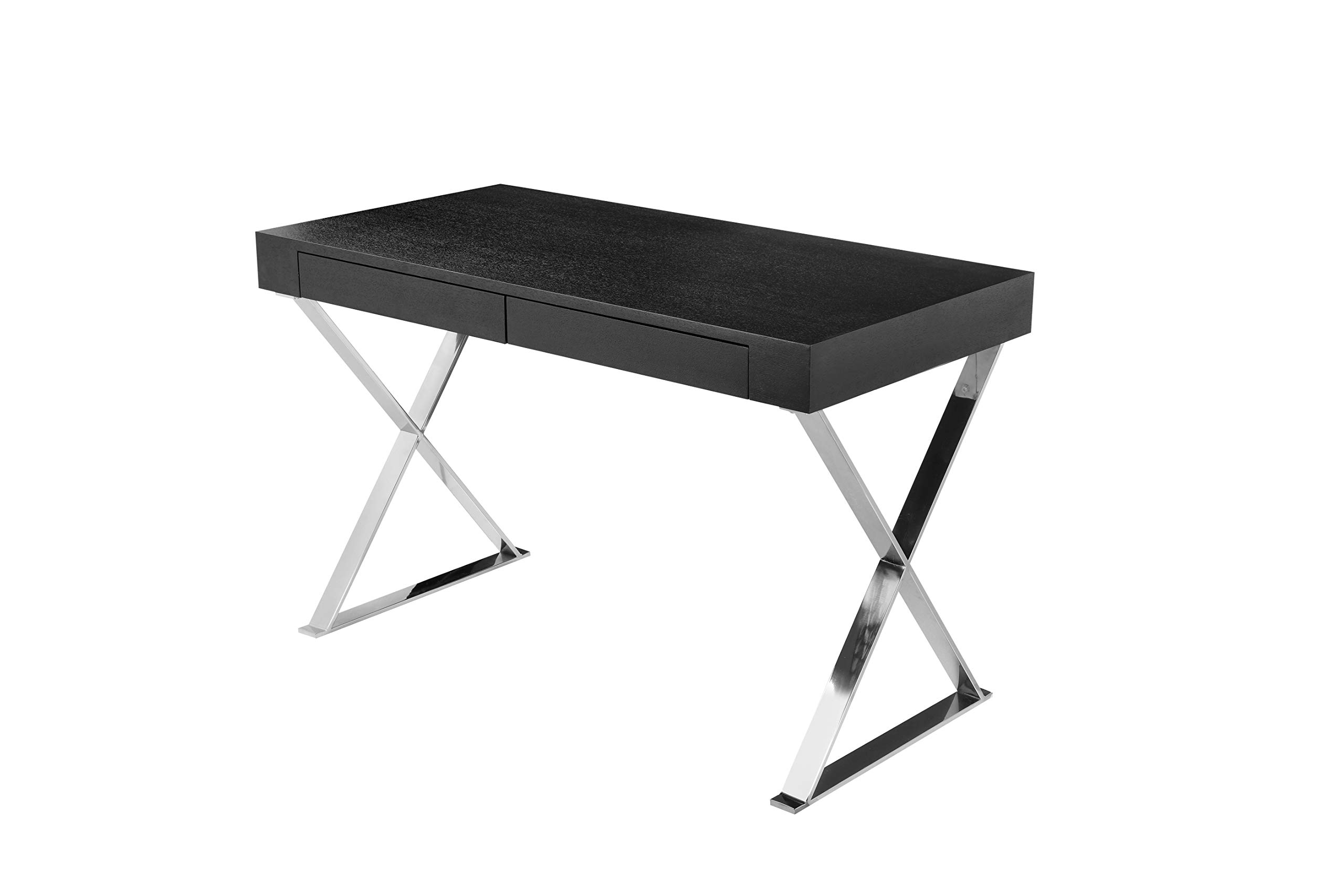Black Alexa Desk for Home Office & Study | Pangea Home