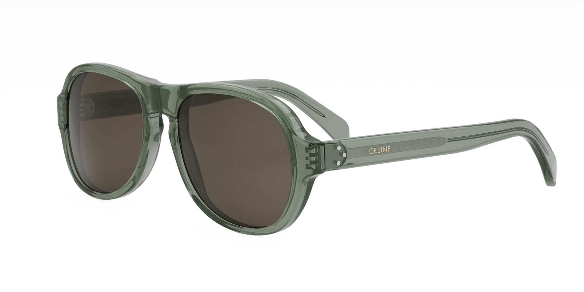 CELINE Bold 3 Dots CL40298I Sunglasses - Classic Aviator Style with 3 Signature Dots for Women & Men | Perfect for Driving, Beach & Outdoor Fashion