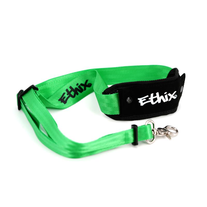 ETHiX Adjustable Green Neck Strap - Comfortable Support for ID Badges, Lanyards & Work Accessories | Perfect for Office, Events & Security Professionals