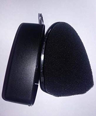 Kiwi Express Shoe Shine Sponge - 0.2 oz Neutral & Black (Pack of 2) - Quick Shoe Polish for Men & Women - Perfect for Office, Formal Events & Daily Shoe Care