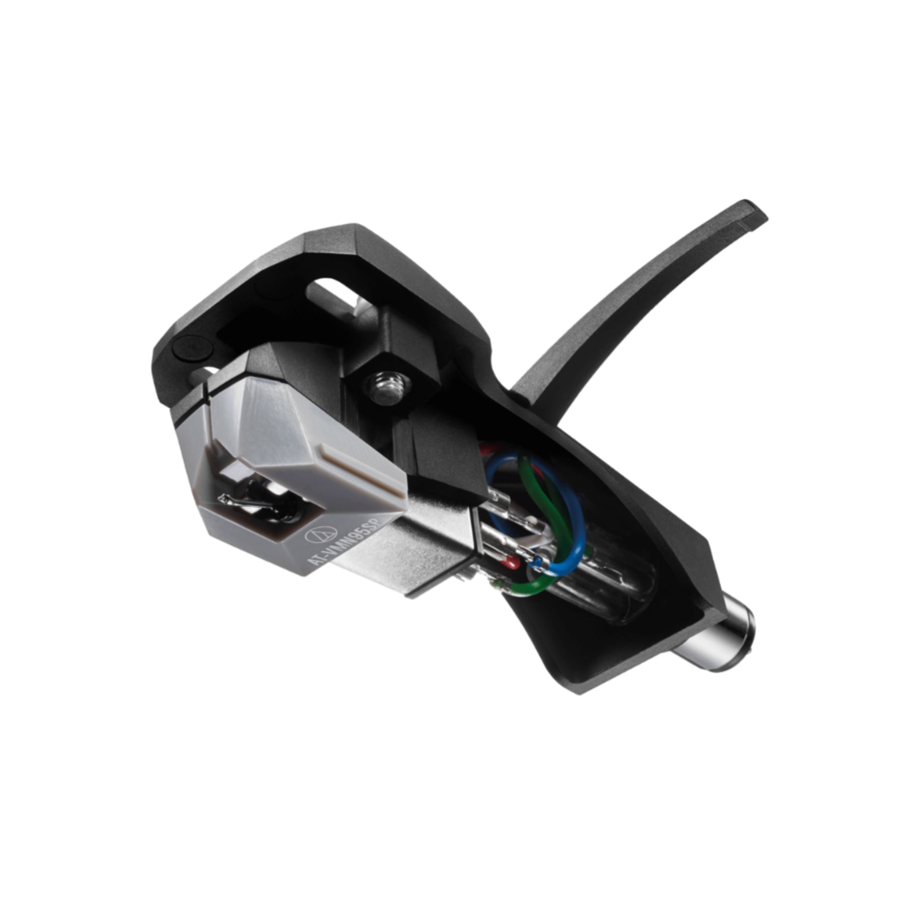 Audio Technica AT VM95SP/H Headshell Cartridge Combo - High Performance Phono Cartridge & Headshell for Turntables - Perfect for Vinyl Record Playback & DJ Mixing