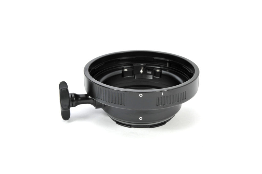 47mm N85 to N120 Port Adapter with Knob for M4/3 System - Perfect for Underwater Photography & Videography