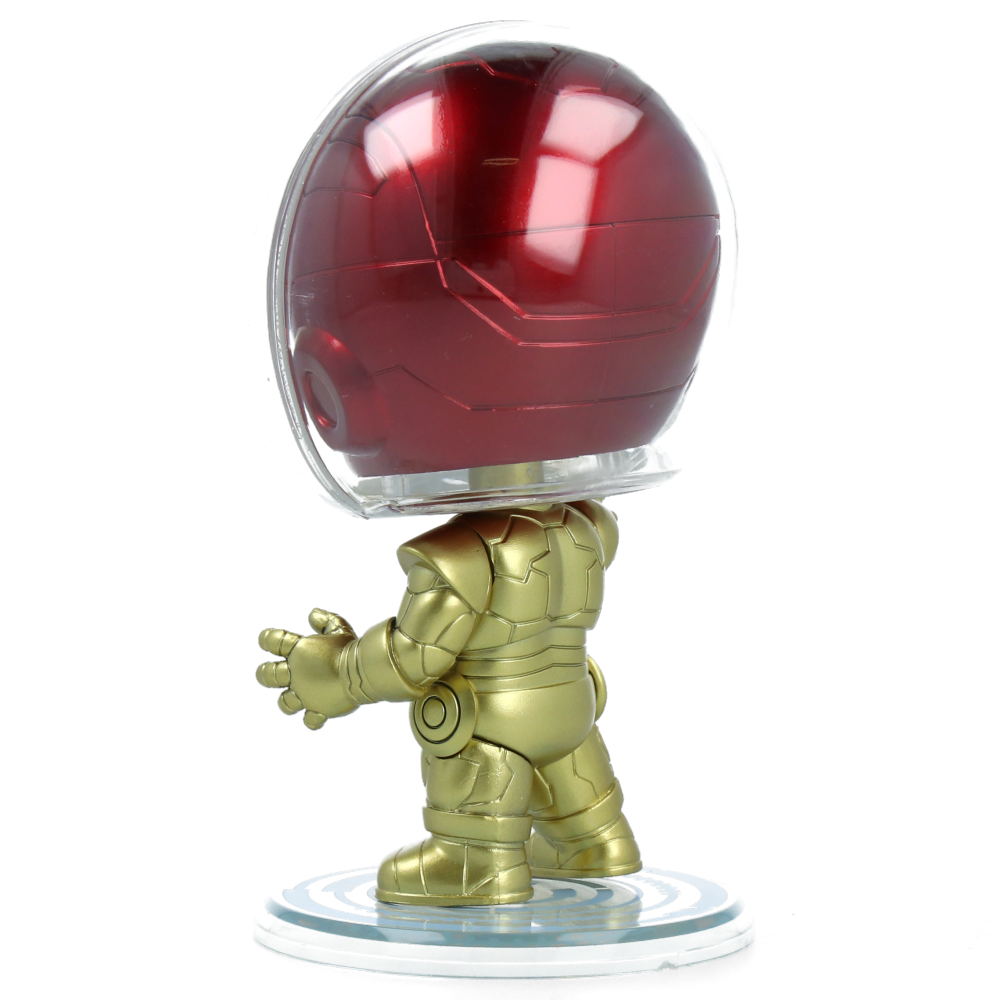 Marvel Comics Iron Man Hydro Armor Cosbaby Figurine - Collectible Superhero Toy for Display, Gifts & Marvel Fans