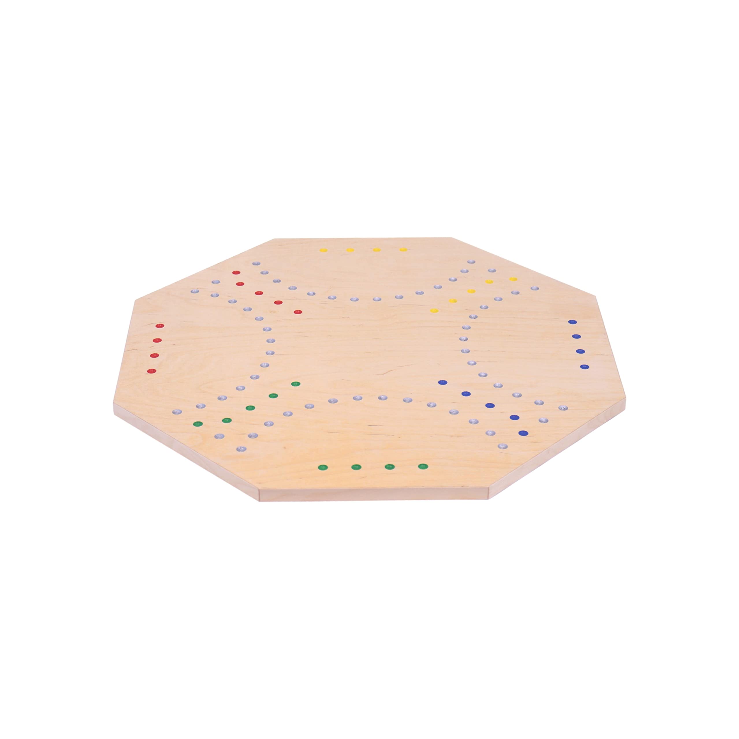 AmishToyBox.com Marble Chase Wooden Game Set with Double-Sided 23