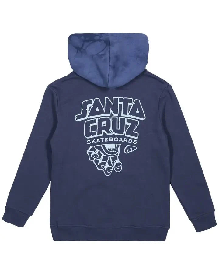Santa Cruz Inherit Stacked Strip Boys Hooded Sweatshirt - Soft Cotton Pullover for Kids - Perfect for School, Playdates & Outdoor Adventures