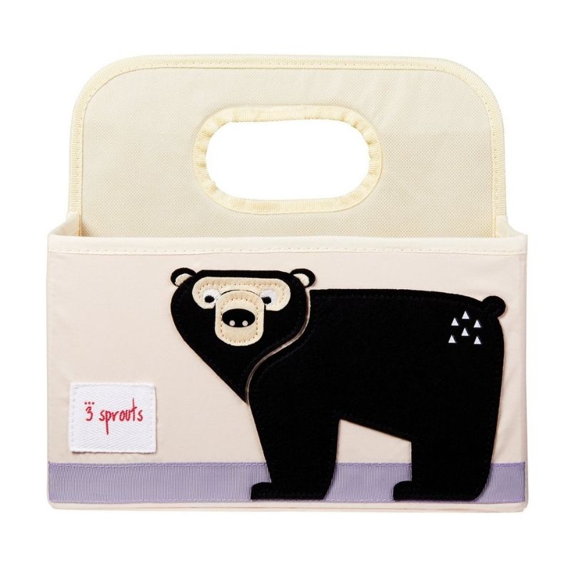 3Sprouts Diaper Caddies - Stylish & Functional Baby Organizer for Diapers, Wipes & Essentials - Perfect for Nursery, Baby Shower Gifts & On-the-Go Parents