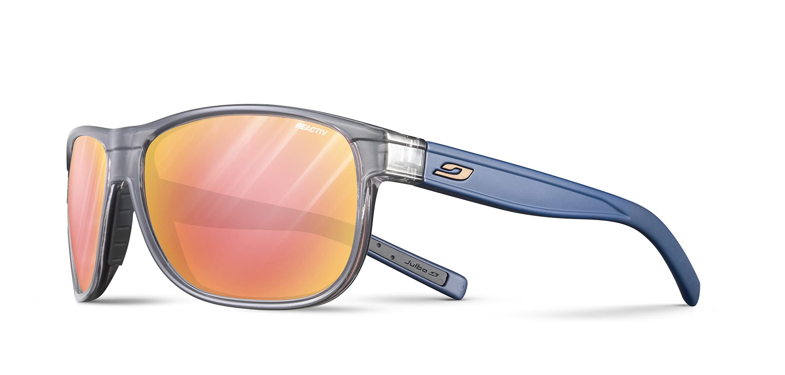 Julbo Renegade M Polarized Photochromic Sunglasses - 100% UV Protection, Unisex French Eyewear for Running, Cycling & Outdoor Sports