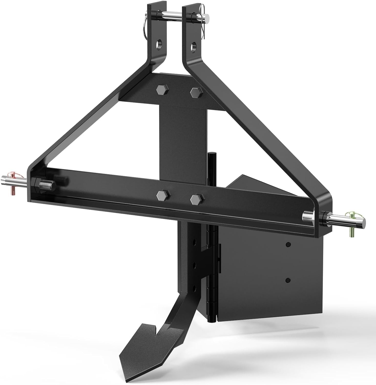 Upgraded Heavy Duty Middle Buster for Category 1 Tractors - 3 Point Quick Hitch Compatible Subsoiler for Potato Harvesting & Furrowing - Durable Steel Construction for Farm & Garden Use - Perfect for Tilling Soil, Planting Crops & Landscaping Projects