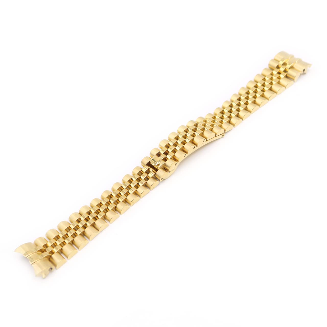 20mm Solid Stainless Steel Jubilee Bracelet Band for Rolex Datejust Watches - Replacement Watch Band for Men's Luxury Timepieces - Perfect for Dress, Business & Everyday Wear