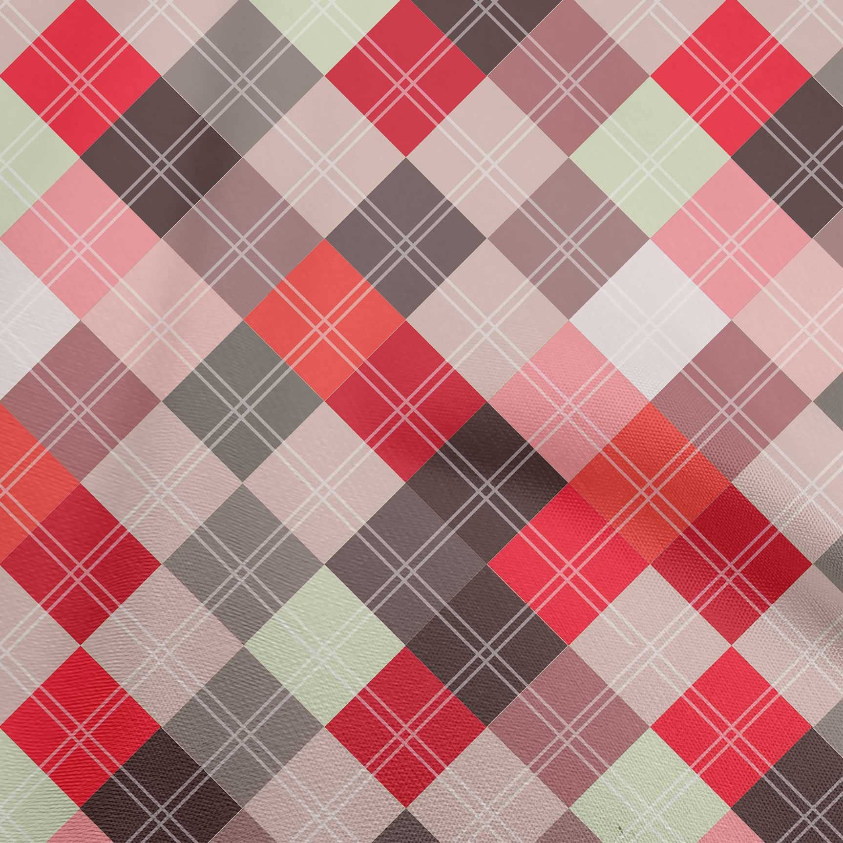 Velvet Red Printed Fabric by The Yard - 58 Inch Wide for DIY Clothing, Sewing & Crafts | Soft, Durable Material for Dresses, Curtains & Home Decor